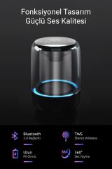 Kablosuz Bluetooth Işıklı Taşınabilir Hoparlör